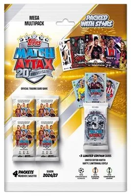 Produktbild von Topps Match Attax Champions League 2026/27 Mega Multipack