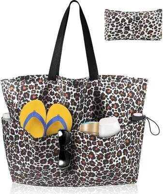 Produktbild von Große Damen-Beach-Tasche, XXL-Größe, Familien-Zwemmtasche
