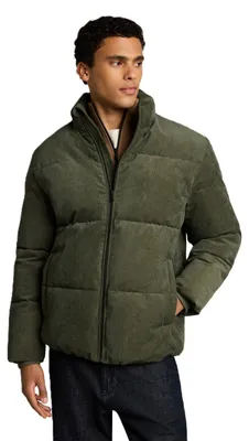 Produktbild von TOM TAILOR Denim Herren Relaxed Fit Cord Pufferjacke