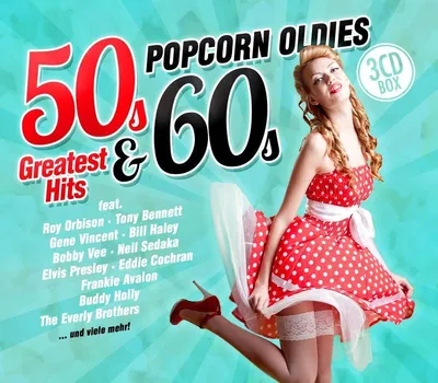 Image de Popcorn Oldies : les plus grands succès des années 50 et 60