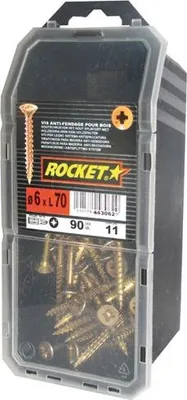 Image de Vis Rocket Tf Pozi 6x70 Vybac 90p - Rocket
