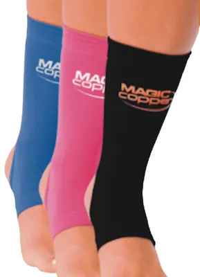 Produktbild von Magic Copper Knöchel-Bandage schwarz Gr. L
