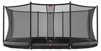 Produktbild von BERG Bodentrampolin Grand Favorit InGround 520 + Sicherheitsnetz Comfort Grau