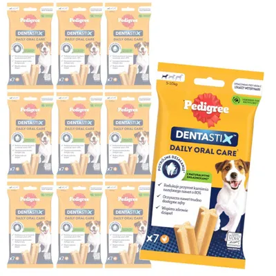 Zdjęcie produktu dla Pedigree DentaStix 10x110g Przysmak Dentystyczny Dla Psów Małych Ras 70szt