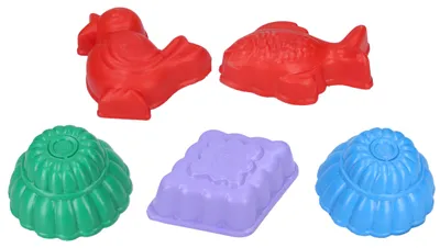 Produktbild von Sandform für Kinder, verschiedene Varianten und Farben, 7-10 cm groß