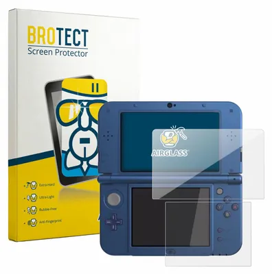 Produktbild von BROTECT Schutzglas für Nintendo New 3DS XL Schutzfolie Panzer Folie Glas Display Schutz klar