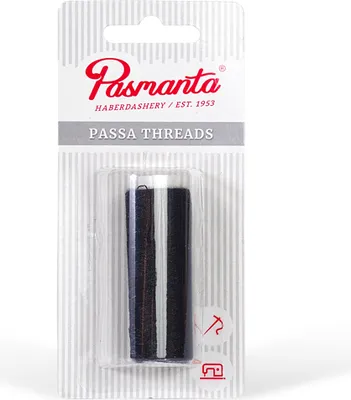 Image de Fil universel pour couture main et machine Pasmanta 200 cm - Noir