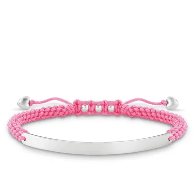 Produktbild von Thomas Sabo Damen Armband 925 Silber Pink/Silber LBA0049-173-9-L19v