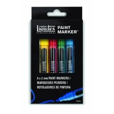 Immagine prodotto di Set LIQUITEX da 6 pennarelli a punta fine