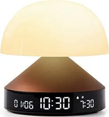 Produktbild von Lexon Design MINA Sonnenaufgangswecker Bronze