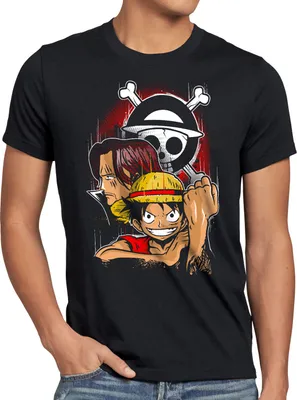Produktbild von style3 Monkey D. Ruffy Herren T-Shirt strohhut bande anime manga