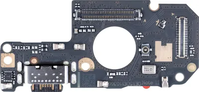Produktbild von Clappio, Ladeanschluss für Xiaomi Redmi Note 12S Ersatzteil USB-C, Schwarz