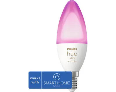 Produktbild von Philips Hue LED Kerze E14 BT 5,3W 470lm White Color Ambiance