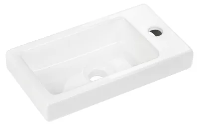 Produktbild von Keramik Waschbecken Waschtisch Aufsatzwaschtisch Becken Waschschale Spülbecken