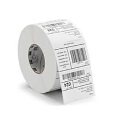 Produktbild von Zebra Z-Perform 1000D, Weiß, Selbstklebendes Druckeretikett, Thermodirekt, Permanent, 9 cm, 3 cm