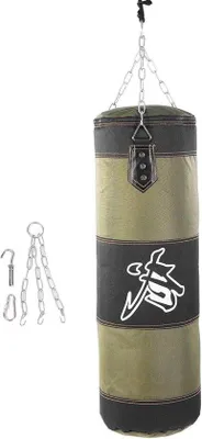 Produktbild von Famanu Sandsack für Boxtraining - Schwarz, 80 x 30 cm