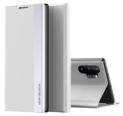Immagine prodotto di Custodia Galaxy Note 10+ Plus, Custodia magnetica in Finto cuoio con funzione stand per Samsung Galaxy Note 10+ / Note 10 Plus Bianco