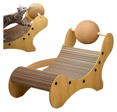 Produktbild von Kratzmatte für Katzen, multifunktionales Spielzeug für Möbel, Boden, Outdoor, Schlafzimmer und Wohnzimmer