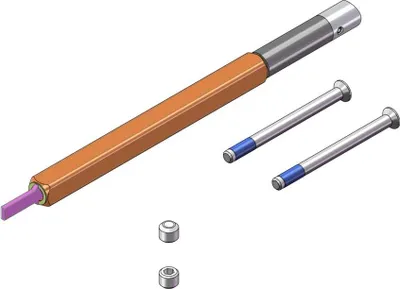 Produktbild von Griffwerk Türstärkeerweiterungssets für Smart2Lock Lucia Professional Smart2Lock Edelstahl (matt) 55 - 60 mm