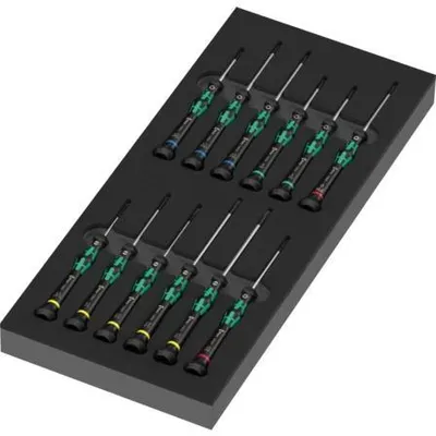 Produktbild von Wera 9716 Schaumstoffeinlage Schraubendreher Kraftform Micro Set 2