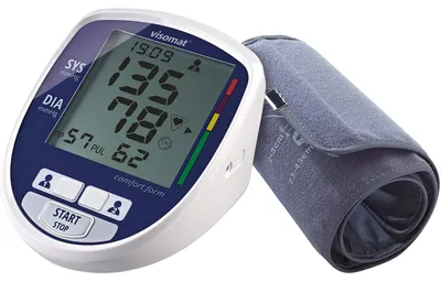 Productafbeelding van Visomat 24035 comfort bloeddrukmeter, meting op de bovenarm, automatische pompfunctie