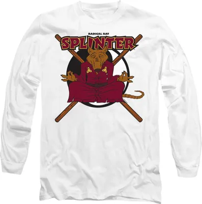 Immagine prodotto di Teenage Mutant Ninja Turtles - Maglietta "Radical Rat" per bambini/donne Unisex TV10651 (XL) (Weiß)