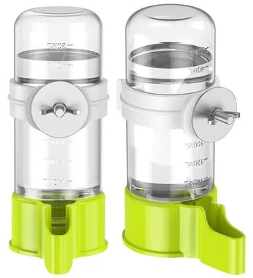 Productafbeelding van 2 stuks vogelbadjes, automatische waterdispenser, 12 cm