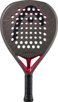 Produktbild von Head Racket Coello Team 2026 Padelschläger Silber 360 gr Silber 360 gr