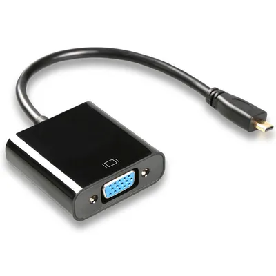 Produktbild von Kabel konwertera Micro HDMI (tata) - VGA (mama), HOPE R