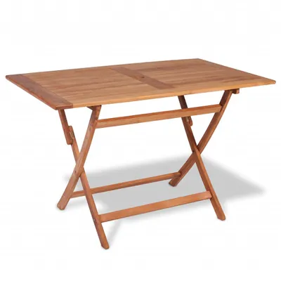 Produktbild von vidaXL 5-tlg. Garten-Essgruppe Teak Massivholz