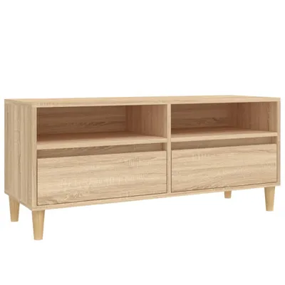 Zdjęcie produktu dla vidaXL Szafka pod TV dąb sonoma 100x34,5x44,5 cm materiał drewnopochodny
