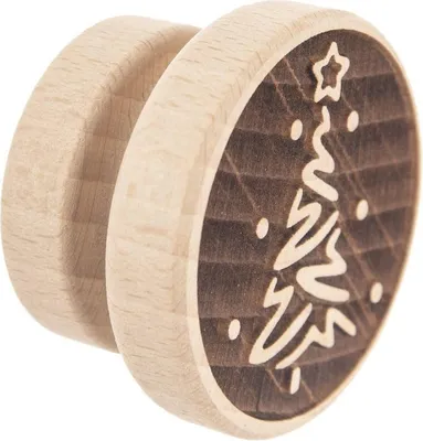 Imagen del producto de Sello de madera para galletas, 5,5 cm