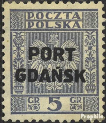 Produktbild von Briefmarken Polnische Post Danzig 1934 Mi 26 gestempelt Aufdruckausgabe