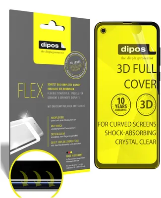 Produktbild von 3x Schutzfolie für Motorola P50 Folie, 100% Displayabdeckung, dipos Flex