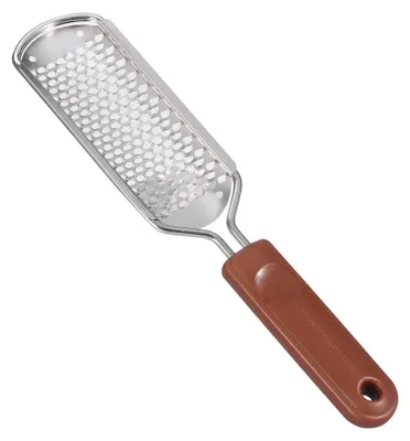 Immagine prodotto di Pelle morta, pietra pomice, pedicure, strumenti per la cura dei piedi, rimuovi calli, lima per piedi (con manico marrone)