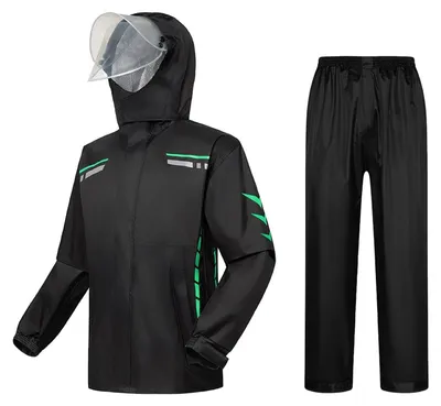 Produktbild von SolidKeus – Herren-Regenkostüm mit wasserdichter Jacke und Hose