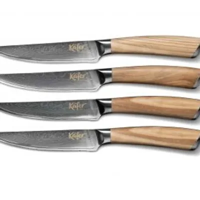 Produktbild von Käfer Steakmesser-Set mit Damastklingen
