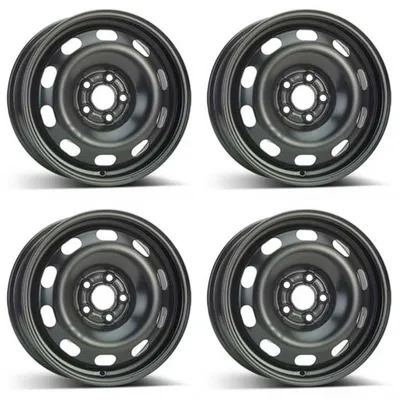 Imagen del producto de 4 llantas de acero para Volkswagen Beetle, Bora, Golf, Polo, de 6.0Jx15 pulgadas, ET38, 5x100. Juego de 4 unidades