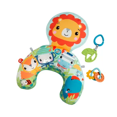 Produktbild von Fisher-Price Löwen-Spielkissen mit Vibration und Musik, Bauchlage, 0 M.