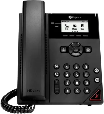 Obrázek produktu pro HP Poly 2linkový IP telefon Poly VVX 150 s podporou technologie PoE, 300 g, Čína, Mexiko, 357 kg