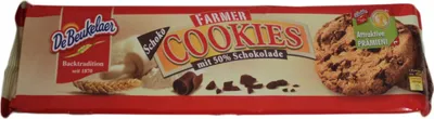 Zdjęcie produktu dla DeBeukelaer Farmer Cookies Czekoladowe XXL,150g