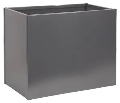 Produktbild von UNUS Deko Pflanzkübel rechteckig 80x40x80cm anthrazit