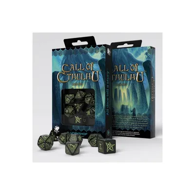 Immagine prodotto di Cthulhu Würfelset nero/lucido (7)