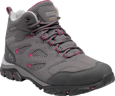 Obrázok produktu pre Regatta Dámske turistické topánky Holcombe IEP Mid RG3705 (37 EU) (Steel Grey/Dark Pink)