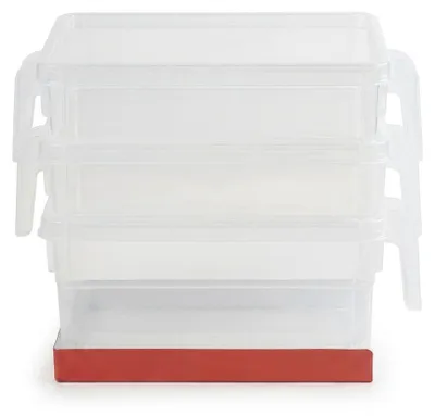 Immagine prodotto di Set 4 Organizer Frigo / Contenitori Multiuso Hemax