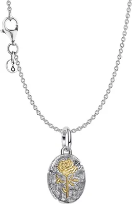 Pandora 21017 Damen-Halskette Silber Geschenkset Zweifarbig Rose 1