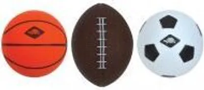 Produktbild von Schildkröt 3 in 1 mini Ball Set | Beachball Fangspiel Wurfspiel Fangen Werfen Ball Fußball Football Basketball Set