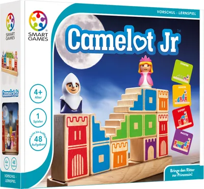 Obrázok produktu pre Smart Games vzdelávacia hra Camelot Jr., hra na myslenie, detská hra, detská hra, od 4 rokov, SG 031 SK