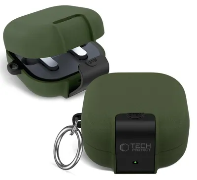 Obrázok produktu pre Tech-Protect Slim Hook Samsung Galaxy Buds 4 / 4 Pro Olive Green (5906302392957)