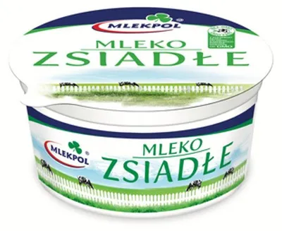 Zdjęcie produktu dla Mleko zsiadłe Mlekpol 3% tłuszczu 380 g